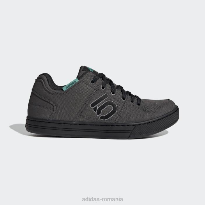 Adidas pantofi pentru mountain bike grey five ten freerider canvas bărbați gri/mentă acidă 2JBN19931