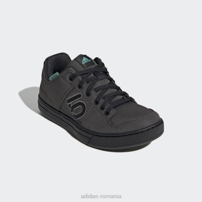 Adidas pantofi pentru mountain bike grey five ten freerider canvas bărbați gri/mentă acidă 2JBN19931