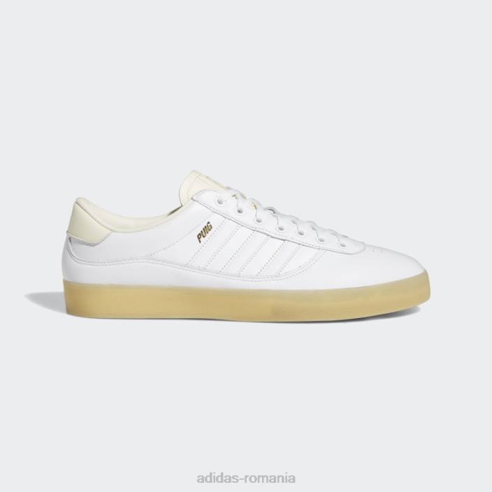 Adidas pantofi puig indoor alb bărbați alb 2JBN19629
