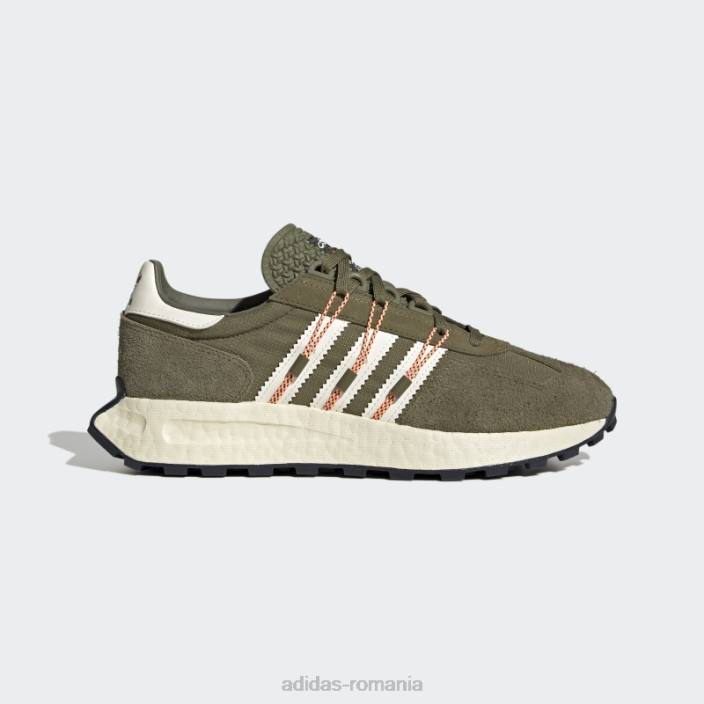 Adidas pantofi retropy e5 beam orange bărbați măsliniu/alb/portocaliu fascicul 2JBN19909