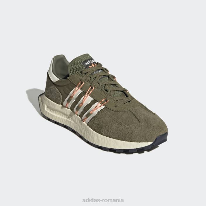 Adidas pantofi retropy e5 beam orange bărbați măsliniu/alb/portocaliu fascicul 2JBN19909