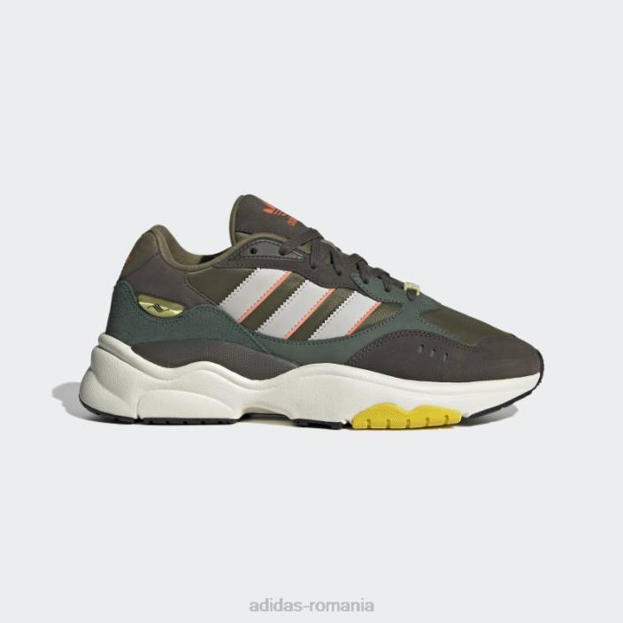 Adidas pantofi retropy f90 olive bărbați măsliniu/gri 2JBN19820