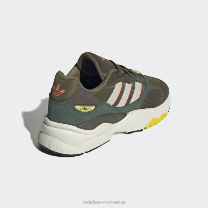 Adidas pantofi retropy f90 olive bărbați măsliniu/gri 2JBN19820