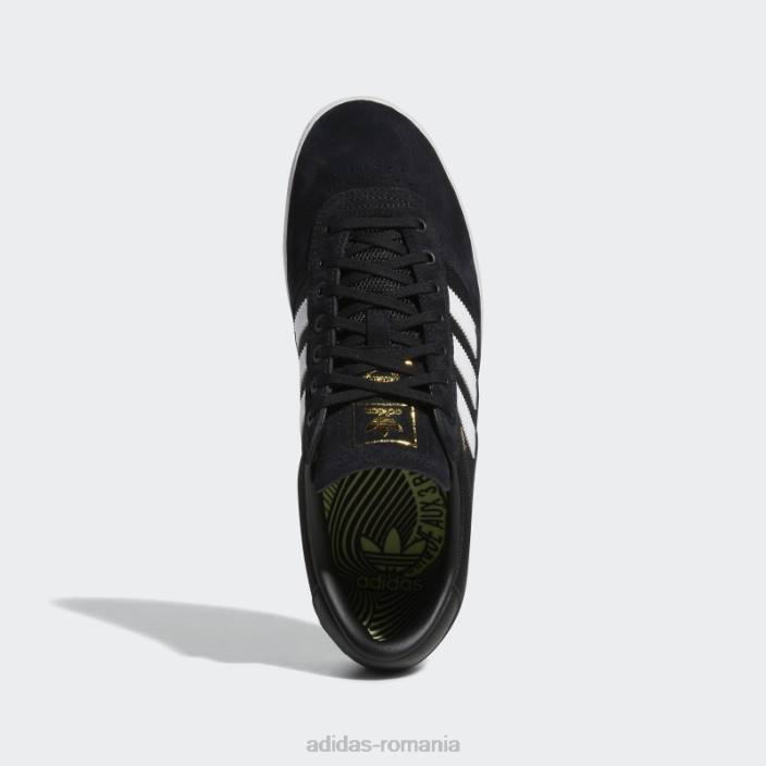 Adidas pantofi skate indoor puig negri bărbați negru/alb/var 2JBN19783