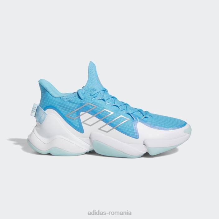 Adidas pantofi sky rush mahomes 1 impact flx bărbați sky rush/argintiu/alb 2JBN19331