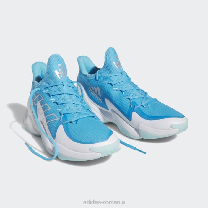 Adidas pantofi sky rush mahomes 1 impact flx bărbați sky rush/argintiu/alb 2JBN19331