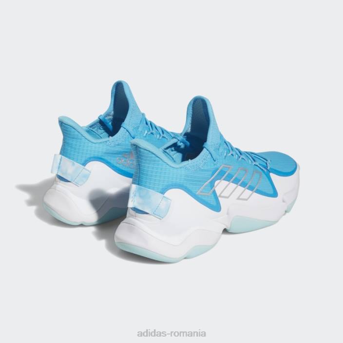 Adidas pantofi sky rush mahomes 1 impact flx bărbați sky rush/argintiu/alb 2JBN19331