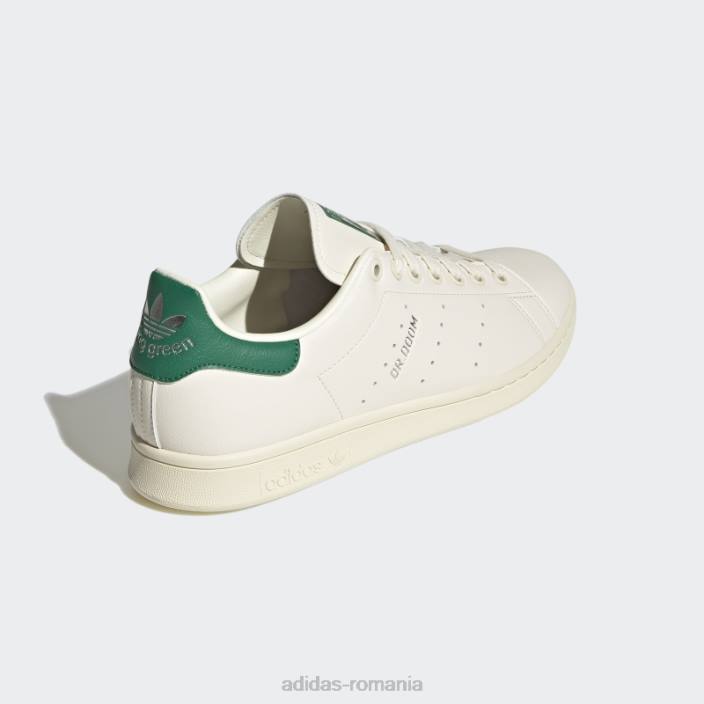 Adidas pantofi stan smith verzi îndrăzneți bărbați alb/verde intens 2JBN19714