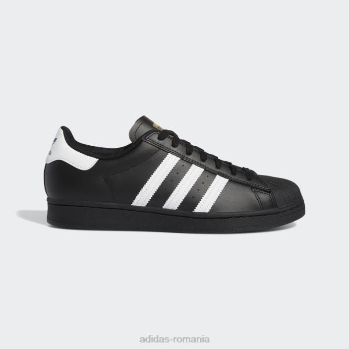 Adidas pantofi superstar adv negri bărbați alb negru 2JBN19388