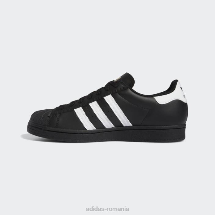 Adidas pantofi superstar adv negri bărbați alb negru 2JBN19388