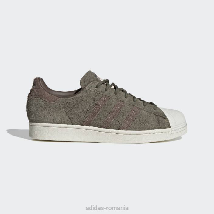 Adidas pantofi superstar pământ bărbați măslin/pământ/verde 2JBN19788