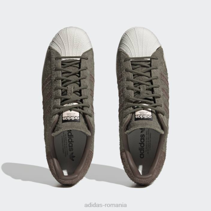 Adidas pantofi superstar pământ bărbați măslin/pământ/verde 2JBN19788