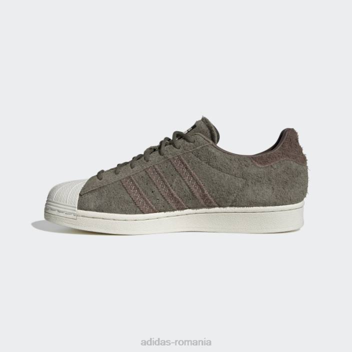 Adidas pantofi superstar pământ bărbați măslin/pământ/verde 2JBN19788