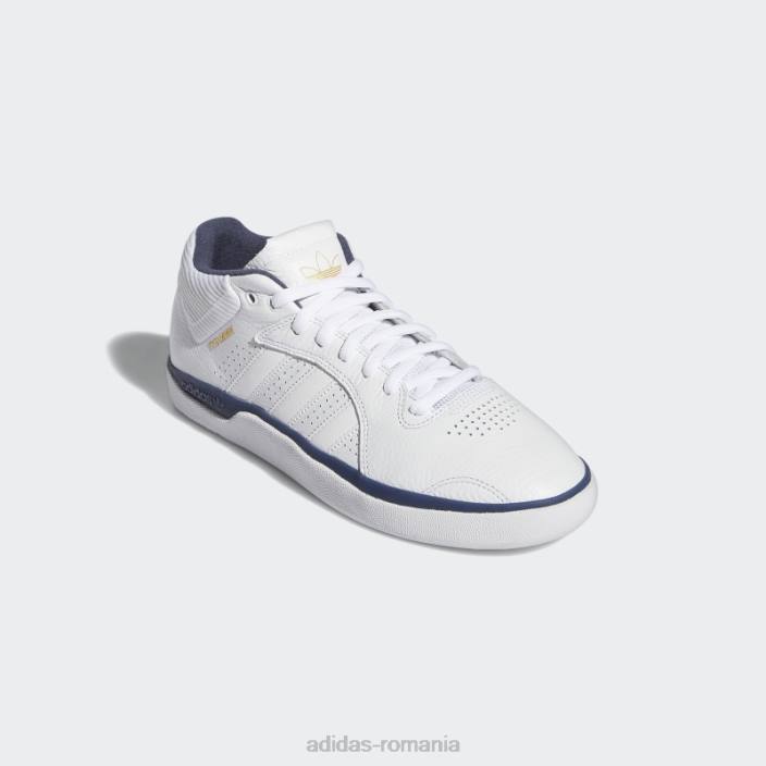Adidas pantofi tyshawn alb adidas bărbați alb/marinier 2JBN19854