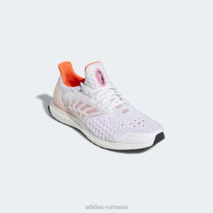 Adidas pantofi ultraboost dna climacool albi bărbați alb/roz fascicul/rosu 2JBN19352