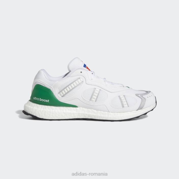 Adidas pantofi ultraboost supernova DNA alb adidas bărbați alb/verde 2JBN19560