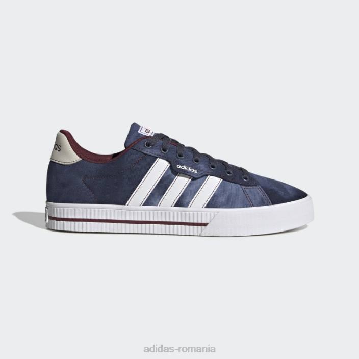 Adidas pantofi zilnic 3.0 bleumarin bărbați bleumarin/alb/rosu 2JBN19369