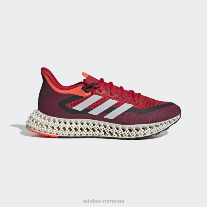 Adidas stacojiu 4dfwd pantofi de alergare fashion bărbați stacojiu/alb/rosu 2JBN19305
