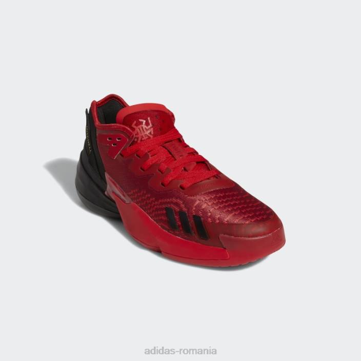 Adidas victory red d.o.n. numărul 4 pantofi de baschet fierbinți bărbați rosu/negru/rosu victorie 2JBN19641