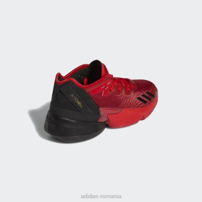 Adidas victory red d.o.n. numărul 4 pantofi de baschet fierbinți bărbați rosu/negru/rosu victorie 2JBN19641