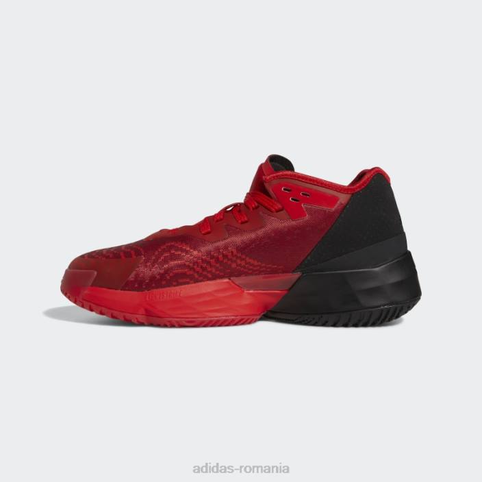 Adidas victory red d.o.n. numărul 4 pantofi de baschet fierbinți bărbați rosu/negru/rosu victorie 2JBN19641