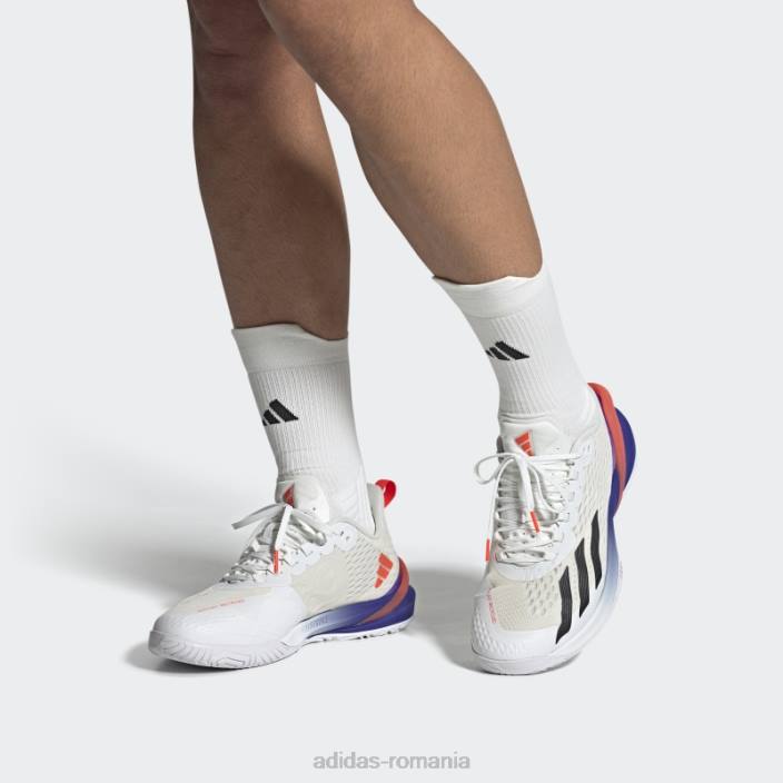 Adidas adizero alb cibersonic bărbați alb/negru/rosu 2JBN248