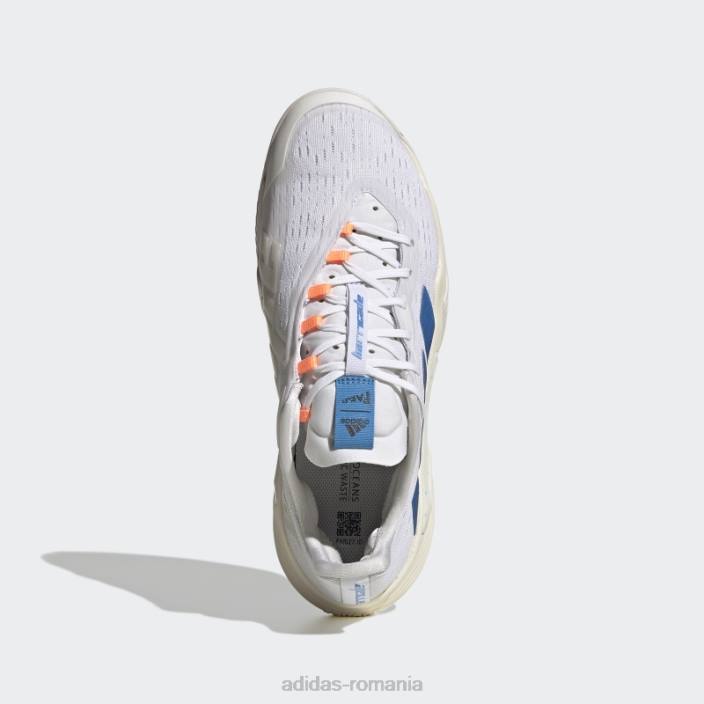 Adidas pantofi de tenis alb baricade bărbați alb/albastru/tonă mentă 2JBN4451
