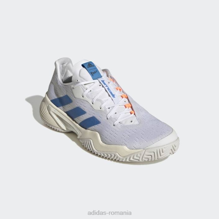 Adidas pantofi de tenis alb baricade bărbați alb/albastru/tonă mentă 2JBN4451