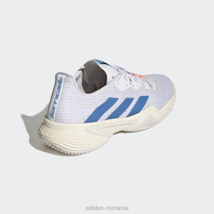 Adidas pantofi de tenis alb baricade bărbați alb/albastru/tonă mentă 2JBN4451