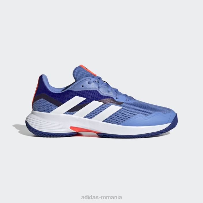 Adidas pantofi de tenis albastru de control Courtjam Clay bărbați albastru alb 2JBN12766