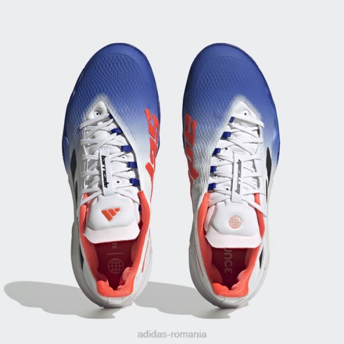 Adidas pantofi de tenis de baricada albastra bărbați albastru/negru/rosu 2JBN395