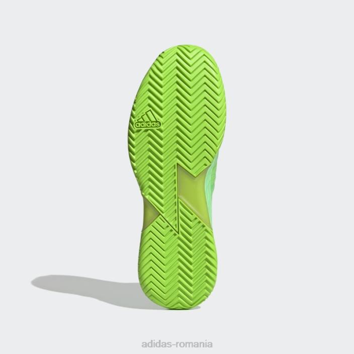 Adidas pantofi tenis adizero ubersonic 4 beam green adidas bărbați fascicul verde/verde 2JBN1386