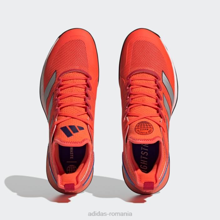 Adidas pantofi tenis adizero ubersonic 4 roșii adidas bărbați roșu/argintiu/albastru 2JBN198