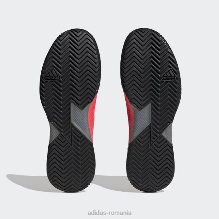Adidas pantofi tenis adizero ubersonic 4 roșii adidas bărbați roșu/argintiu/albastru 2JBN198