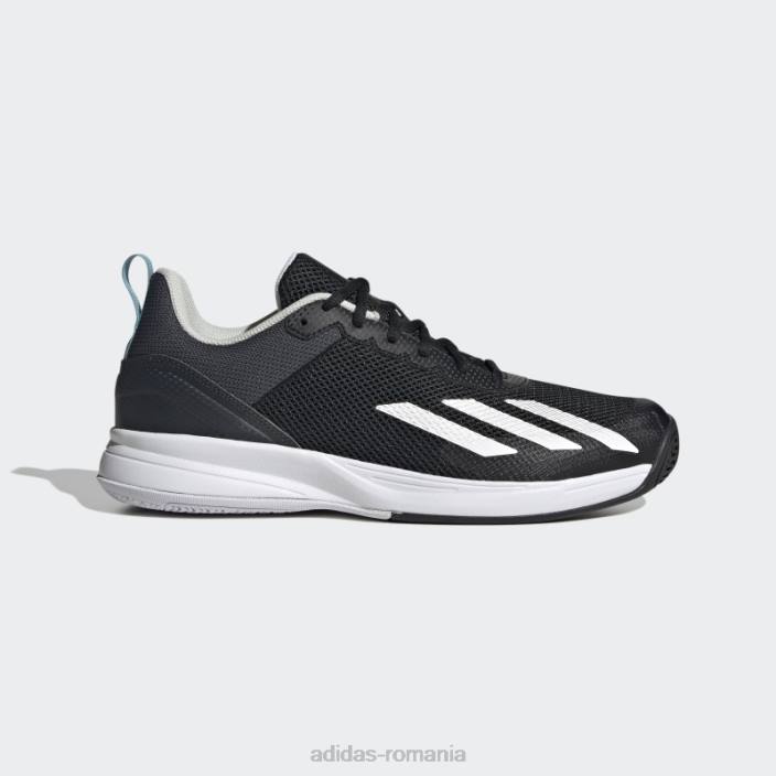 Adidas pantofi tenis courtflash speed negri adidas bărbați alb negru 2JBN4758