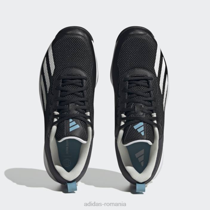 Adidas pantofi tenis courtflash speed negri adidas bărbați alb negru 2JBN4758