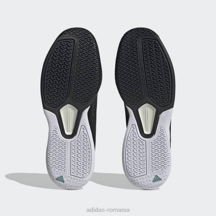 Adidas pantofi tenis courtflash speed negri adidas bărbați alb negru 2JBN4758