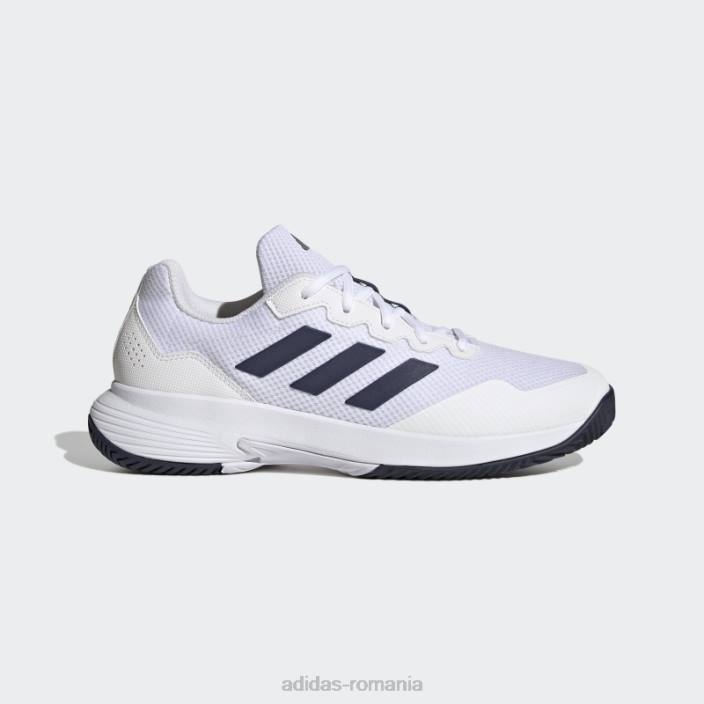 Adidas pantofi tenis gamecourt 2.0 bleumarin bărbați alb/albastru marin 2JBN4374