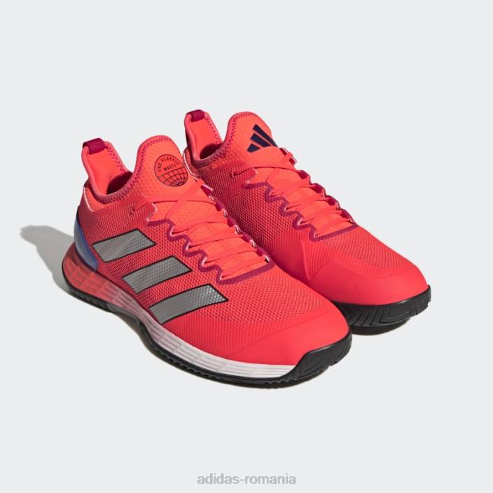 Adidas tenisi roșii adizero ubersonic 4 bărbați roșu/argintiu/albastru 2JBN4307