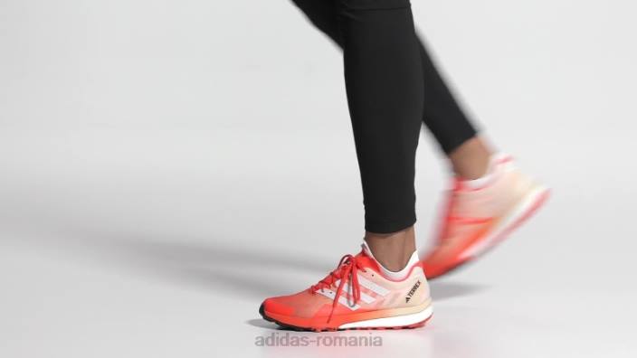 Adidas pantofi de alergare de trail ultra orange terrex speed adidas bărbați portocaliu/alb/negru 2JBN4593
