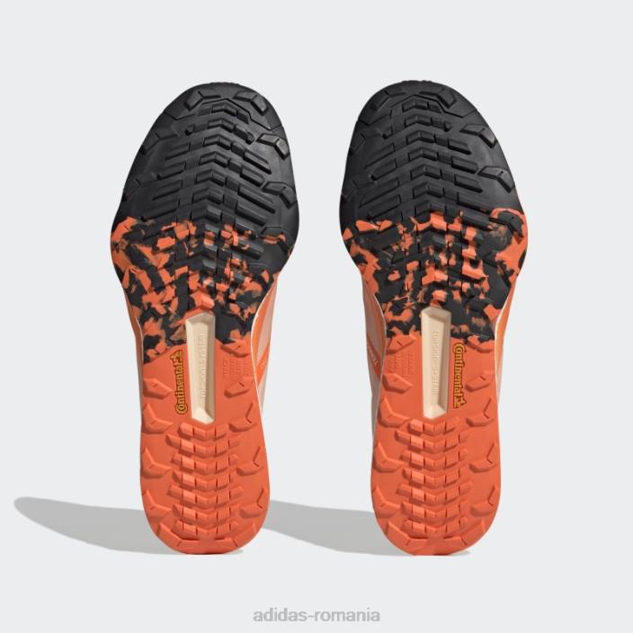 Adidas pantofi de alergare de trail ultra orange terrex speed adidas bărbați portocaliu/alb/negru 2JBN4593