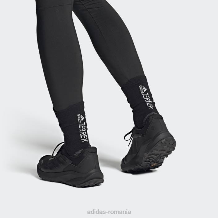 Adidas pantofi de alergare negri terrex trail rider bărbați gri inchis 2JBN4204