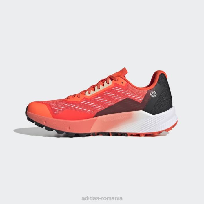 Adidas pantofi de alergare pe trail terrex agravic flow 2.0 portocalii bărbați portocaliu/negru/coral 2JBN4157