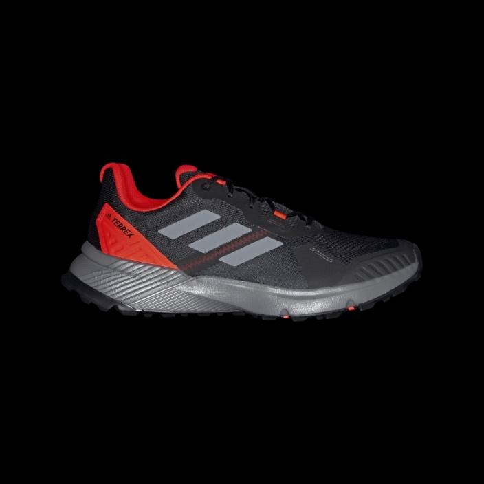 Adidas pantofi de alergare terrex soulstride negri bărbați negru/gri/rosu 2JBN4621