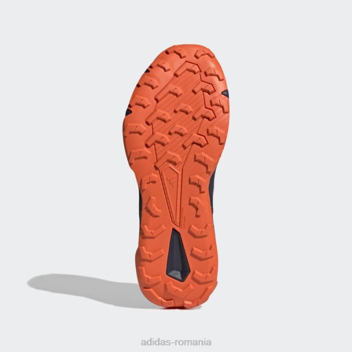 Adidas pantofi de alergare tracefinder portocalii bărbați otel/gri/portocaliu 2JBN4497