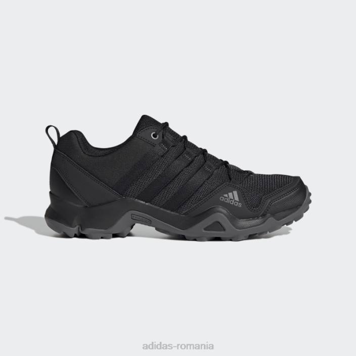 Adidas pantofi de drumeție ax2s negri fierbinți bărbați gri inchis 2JBN4617