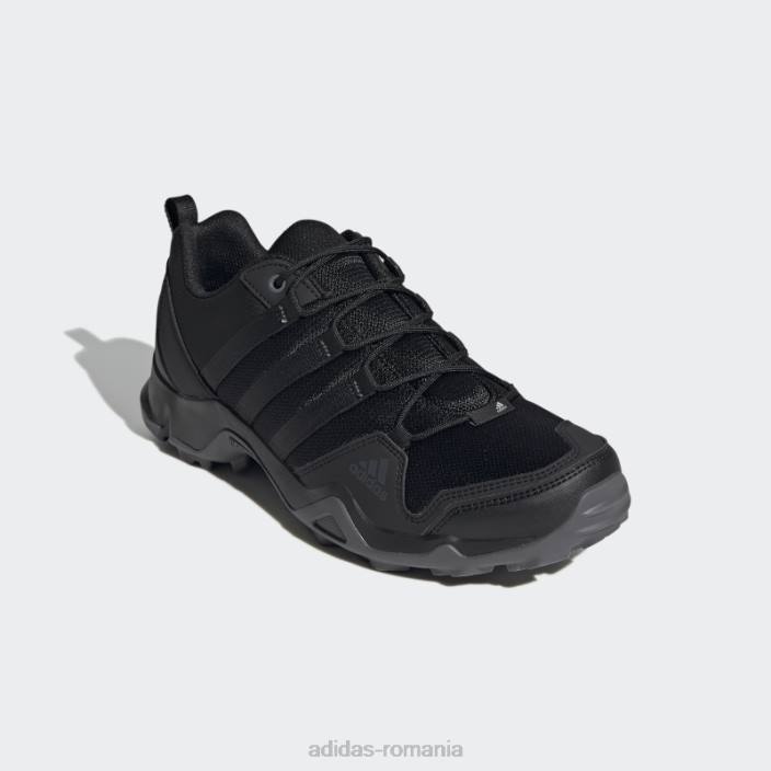 Adidas pantofi de drumeție ax2s negri fierbinți bărbați gri inchis 2JBN4617