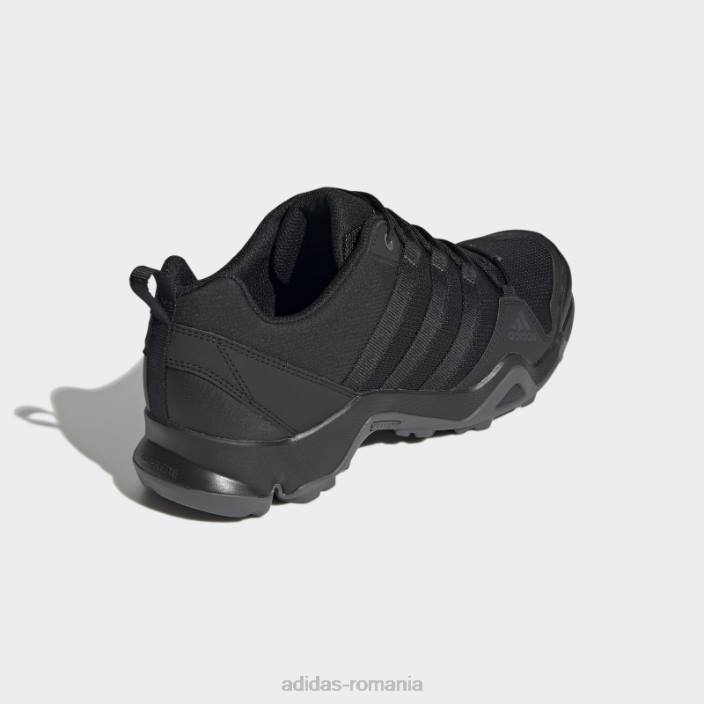 Adidas pantofi de drumeție ax2s negri fierbinți bărbați gri inchis 2JBN4617