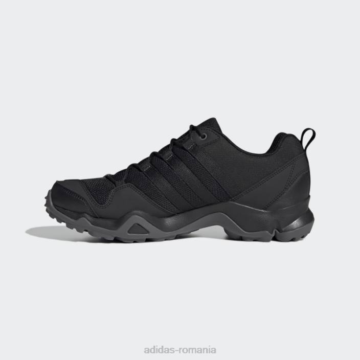 Adidas pantofi de drumeție ax2s negri fierbinți bărbați gri inchis 2JBN4617
