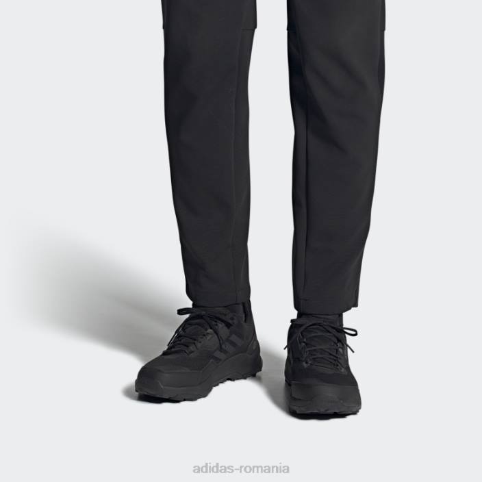 Adidas pantofi de drumeție largi terrex ax4 negri bărbați negru/carbon/gri 2JBN4187
